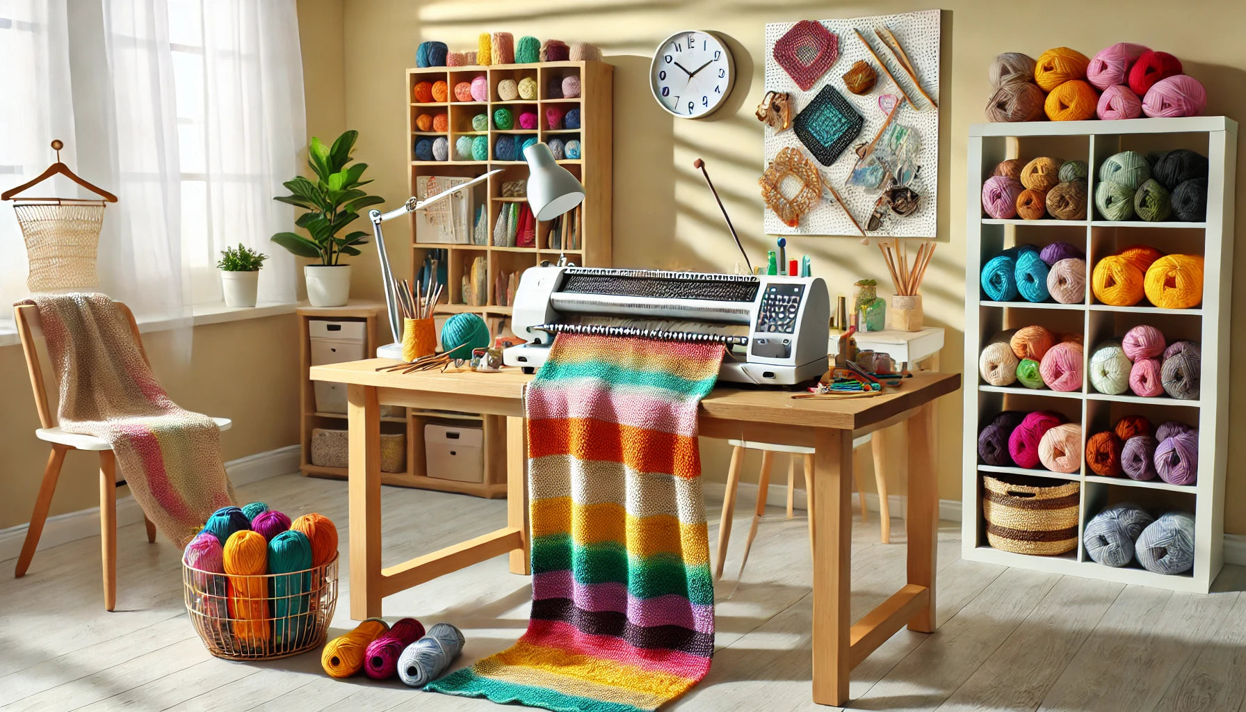 How to Make a Blanket with a Knitting Machine:  A Step-by-Step Guide