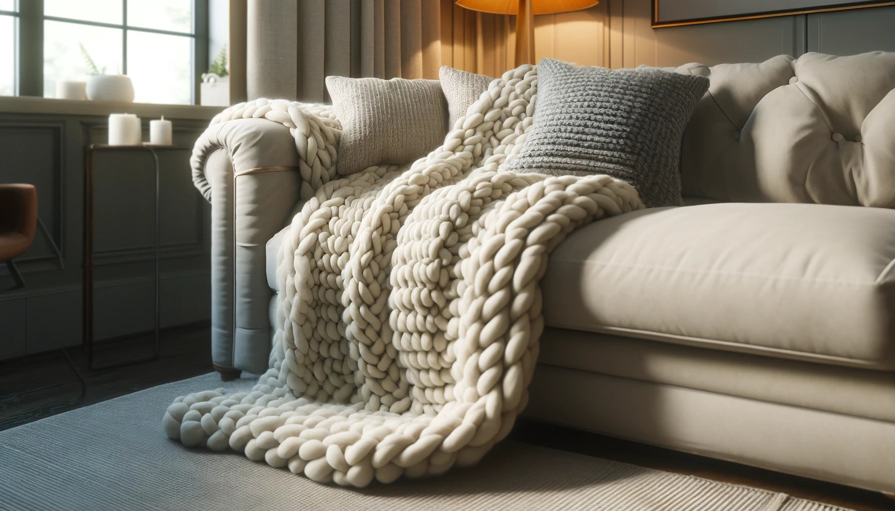 How to Make a Chunky Knit Blanket: Crafting Comfort