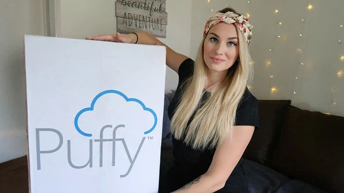 Mattress in a Box Video Review Presented By The Roof Family for Puffy Lux Mattress