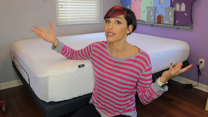 Puffy Mattress Protector Video Review By Rebecca Lucas From RebeccaReviews