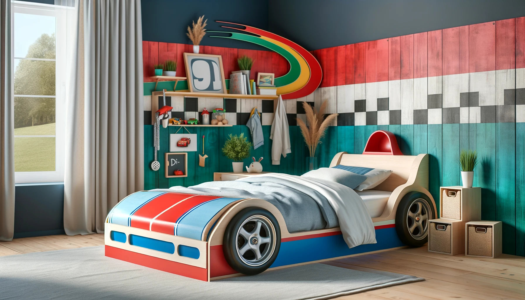 DIY Car Bed Frame: Transform Your Child’s Room into a Racing Realm