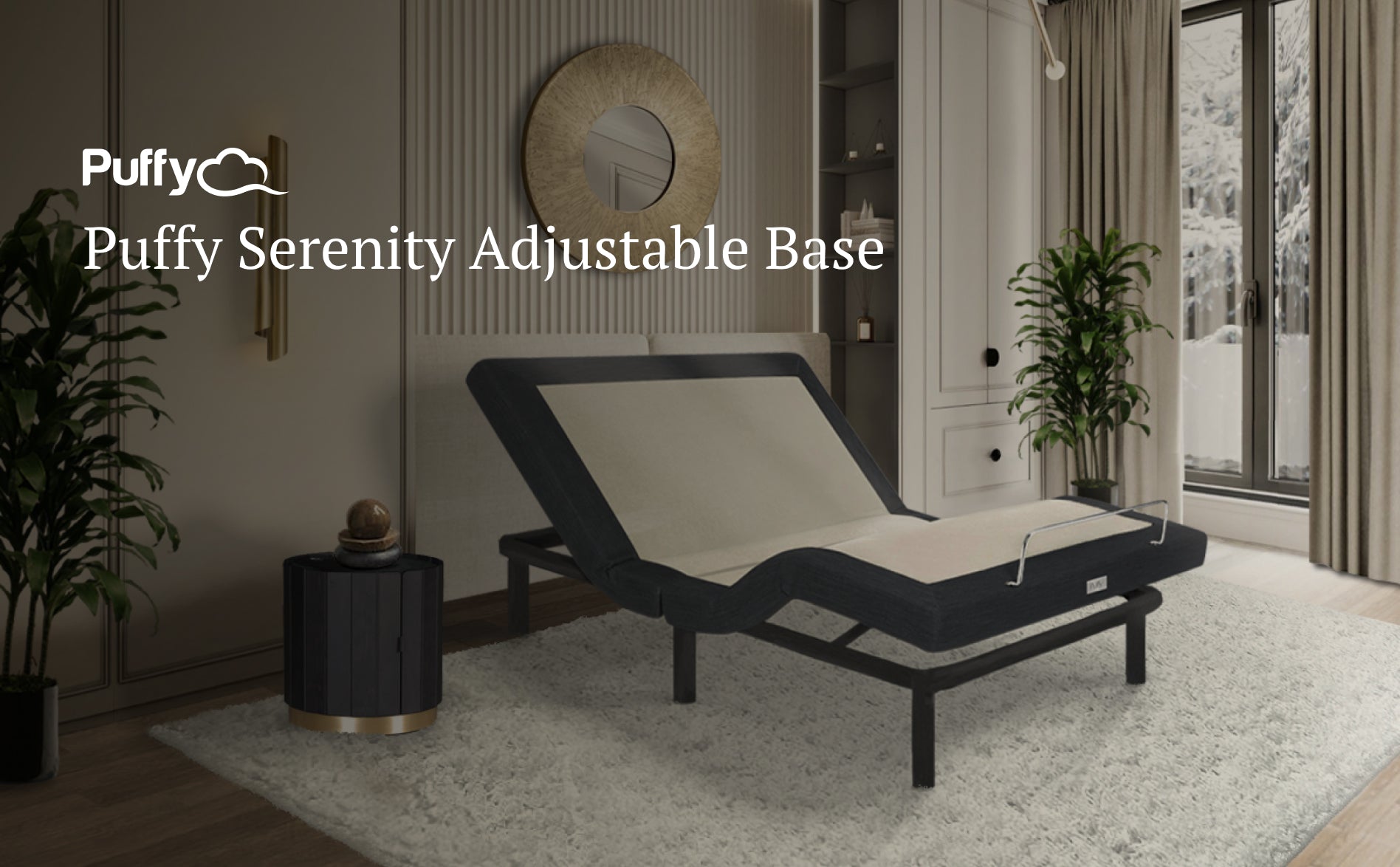 Official Puffy® Adjustable Base Luxury Base for Your Mattress