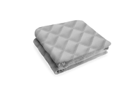 Go to the product page for the Puffy Deluxe Weighted Blanket.